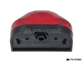 Фонарь подсветки номерного знака, корпус (красный) - фото 3