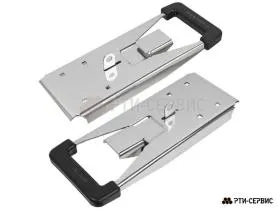 Запор штанговый Ø27 Zn ручка Push - фото 3